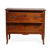 French Walnut Commode “Sauteuse” End of XVIII