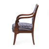 Two French Restoration Era Mahogany Armchairs