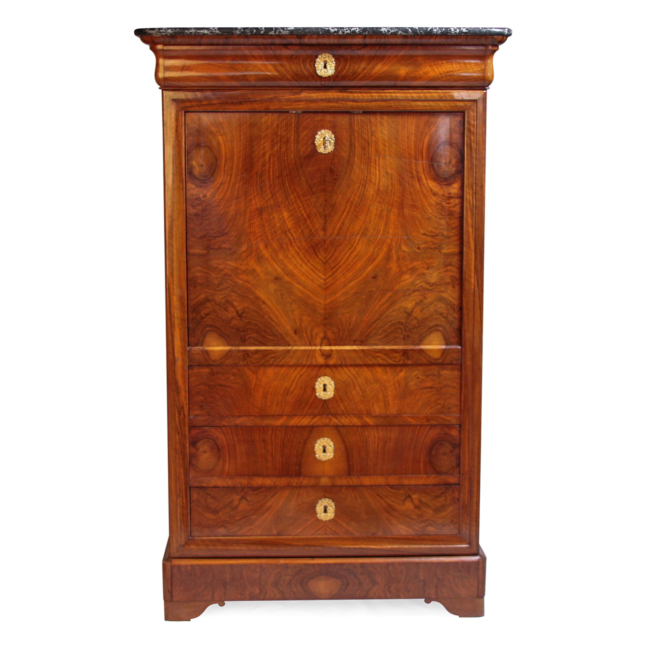 Louis Philippe Walnut Secretaire
