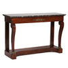 Empire Console Table with Marble Top