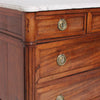 Louis XVI Commode with White Marble Top