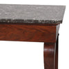 Empire Console Table with Marble Top