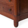 Empire Walnut Commode with Marble Top
