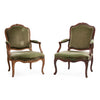 Two 18th Century Louis XV Armchairs