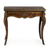 Napoleon III "Boulle" Brass Inlay Game Table