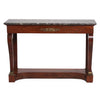Empire Console Table with Marble Top